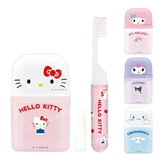 Sanrio 三麗鷗 牙刷杯組 (大臉款) Kitty 大耳狗 酷洛米 美樂蒂