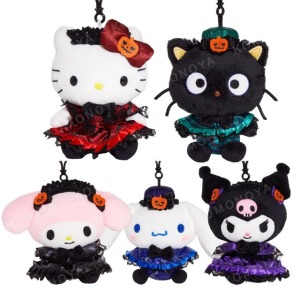 Sanrio 三麗鷗 絨毛玩偶吊飾 (禮服 萬聖節系列) Kitty 美樂蒂 酷洛米 大耳狗