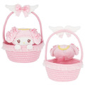 Sanrio 三麗鷗 x 粧美堂 造型玩偶手提收納籃 (緞帶 天使與惡魔) 美樂蒂 酷洛米_1