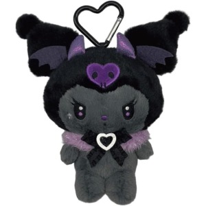 Sanrio 三麗鷗 酷洛米 絨毛玩偶吊飾 (黑小惡魔款)