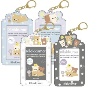 San-X 拉拉熊 拍立得小卡收納套鑰匙圈 (好友款)
