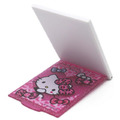 Sanrio 三麗鷗 Hello Kitty 塑膠方形隨身鏡 (粉豹紋款)_3