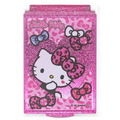 Sanrio 三麗鷗 Hello Kitty 塑膠方形隨身鏡 (粉豹紋款)