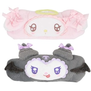Sanrio 三麗鷗 x 粧美堂 絨毛造型吸水髮帶 (緞帶 天使與惡魔) 美樂蒂 酷洛米