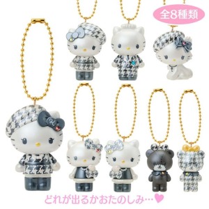 ▲預購特價【限購】Sanrio 三麗鷗 Hello Kitty 造型公仔吊飾 全套8入盲盒 (2025千鳥紋生日派對)