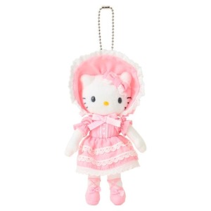 ▲預購特價【限購】Sanrio 三麗鷗 Hello Kitty 絨毛長腿玩偶吊飾 (粉色蘿莉塔裝 看我72變衣櫥系列)
