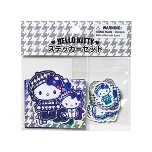▲預購特價【限購】Sanrio 三麗鷗 Hello Kitty x Mimmy 造型貼紙組 (2025千鳥紋生日派對)
