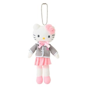 ▲預購特價【限購】Sanrio 三麗鷗 Hello Kitty 絨毛長腿玩偶吊飾 (制服百褶裙裝 看我72變衣櫥系列)