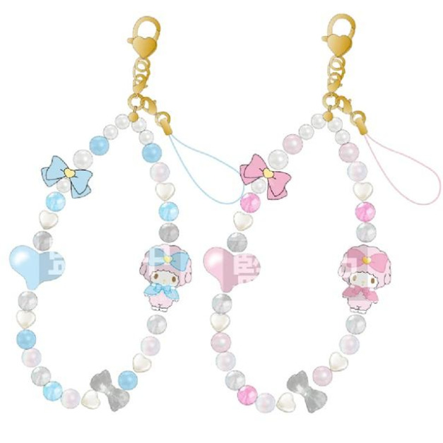 Sanrio 三麗鷗 Piano 造型串珠手機吊飾 (甜蜜女僕)