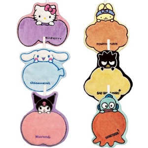 Sanrio 三麗鷗 造型擦手巾 (探頭款) Kitty 酷洛米 大耳狗 人魚漢頓 酷企鵝