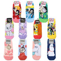 迪士尼 飛天小女警 嚕嚕米 成人絨毛短襪 23-25cm