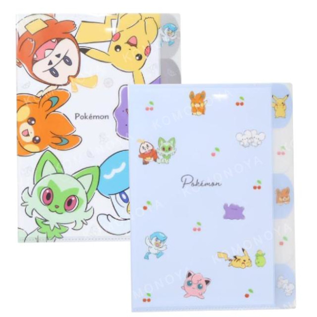 寶可夢 5層分類資料夾 (集合款)