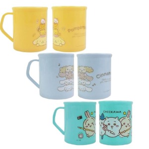 Sanrio 三麗鷗 吉伊卡哇 單耳塑膠杯 300ml 布丁狗 大耳狗