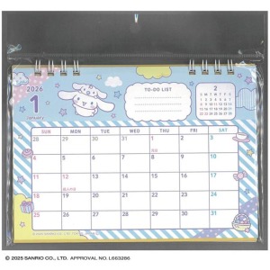 Sanrio 三麗鷗 大耳狗 2026 線圈迷你桌曆 (銅板小物)
