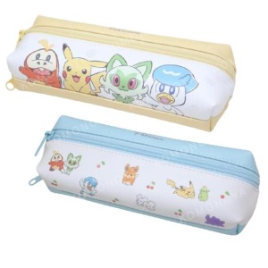 寶可夢 皮質雙面拉鍊筆袋 (集合款)