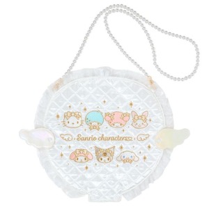 ▲特價 Sanrio 三麗鷗 荷葉邊造型扇套 (純白天使 偶像應援)