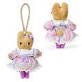 ▲預購特價【限購】Sanrio 三麗鷗 兔媽媽 絨毛玩偶吊飾 (田園碎花風格)_2