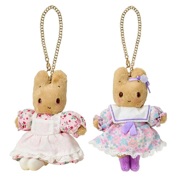 ▲預購特價【限購】Sanrio 三麗鷗 兔媽媽 絨毛玩偶吊飾 (田園碎花風格)