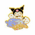 ▲特價【限購】Sanrio 三麗鷗 酷洛米 金屬造型胸針 全套盲盒8入組 (酷洛米的魔法鑰匙)_1
