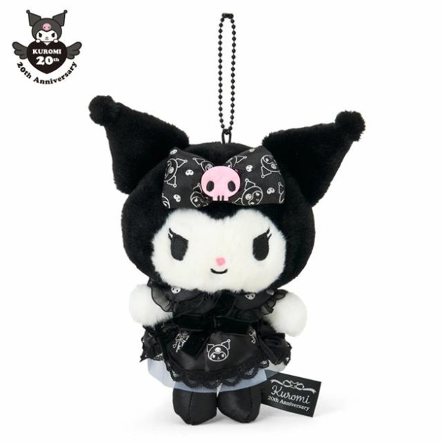 ▲特價【限購】Sanrio 三麗鷗 酷洛米 絨毛玩偶吊飾 (禮服 酷洛米的魔法鑰匙)