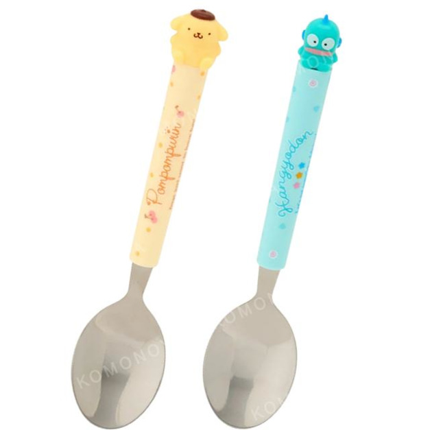 Sanrio 三麗鷗 造型不鏽鋼湯匙 (坐姿款) 布丁狗 人魚漢頓