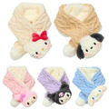 Sanrio 三麗鷗 兒童針織絨毛造型圍巾 (冬日特輯) Kitty 大耳狗 美樂蒂
