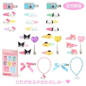 《盲盒拆賣》Sanrio 三麗鷗 玩偶飾品配件組 (奶油小熊)