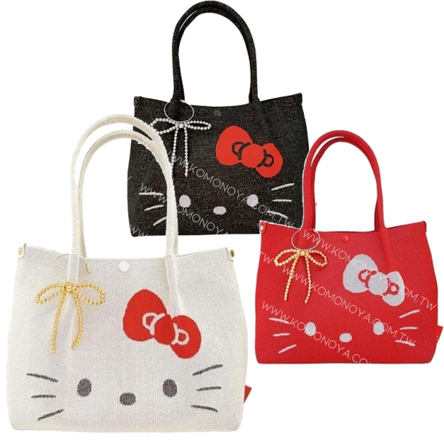Sanrio 三麗鷗 Hello Kitty 手提肩背兩用包 (大臉款)