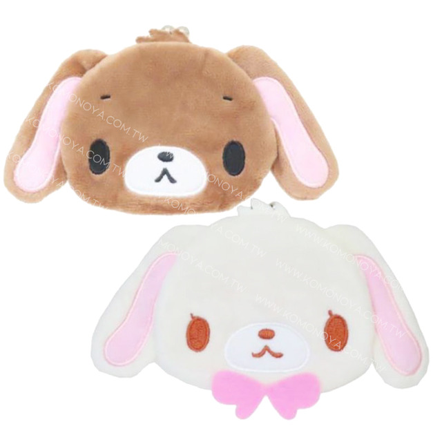 Sanrio 三麗鷗 蜜糖邦尼 絨毛口金零錢包 (大臉款)