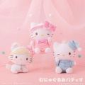 ▲特價 Sanrio 三麗鷗 絨毛玩偶吊飾 (睡衣派對) Hello Kitty 花小兔 Charmmy_3