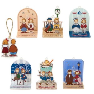 Sanrio 三麗鷗 Emmy & Eddy 壓克力立牌吊飾 全套6入盲盒 (復古雙人組)