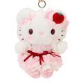 ▲預購特價【限購】Sanrio 三麗鷗 Hello Kitty 絨毛玩偶吊飾 (草莓鮮奶油蛋糕)_1