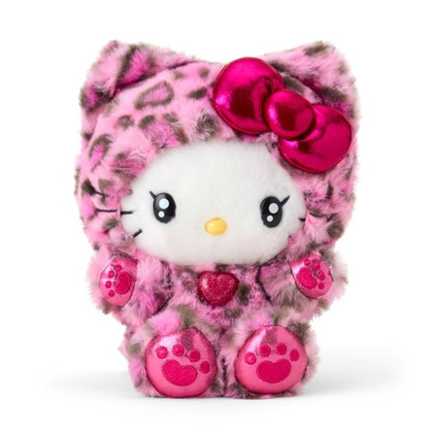 ▲特價【限購】Sanrio 三麗鷗 Hello Kitty 絨毛玩偶娃娃 (豹紋少女貓)
