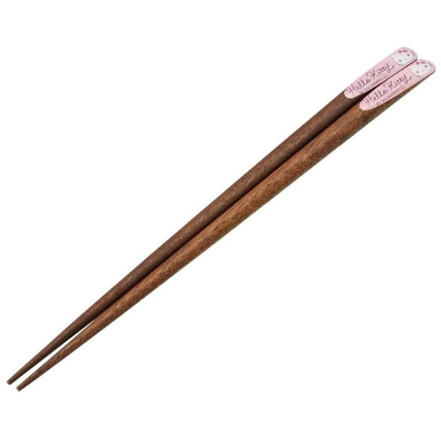 Skater Sanrio 三麗鷗 天然木筷 21cm ANNTS4-A (粉大頭款)