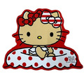 Sanrio 三麗鷗 Hello Kitty 軟式造型吸水腳踏墊 (曬黑款)_1