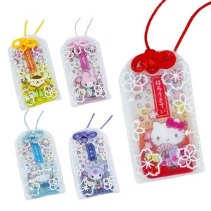 Sanrio 三麗鷗 護身符造型掛飾 (蕾絲刺繡款) Kitty 美樂蒂 大耳狗