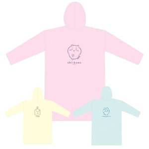 Chiikawa 吉伊卡哇 成人輕便雨衣 (動作款) 吉伊 烏薩奇 小八