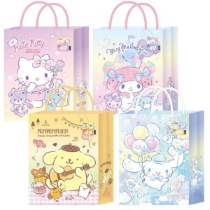 Sanrio 三麗鷗 大款方形手提紙袋 Kitty 美樂蒂 大耳狗 布丁狗