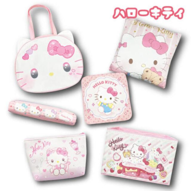 Sanrio 三麗鷗 Hello Kitty 造型手提福袋6入組 (2025福袋)