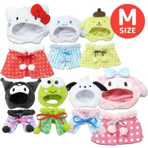Sanrio 三麗鷗 換裝玩偶通用服飾配件 玩偶裝 (點點斗篷 M)