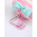▲特價【限購】Sanrio 三麗鷗 美樂蒂 愛心扣環絨毛玩偶吊飾 (50週年 粉綠蝴蝶結)_3