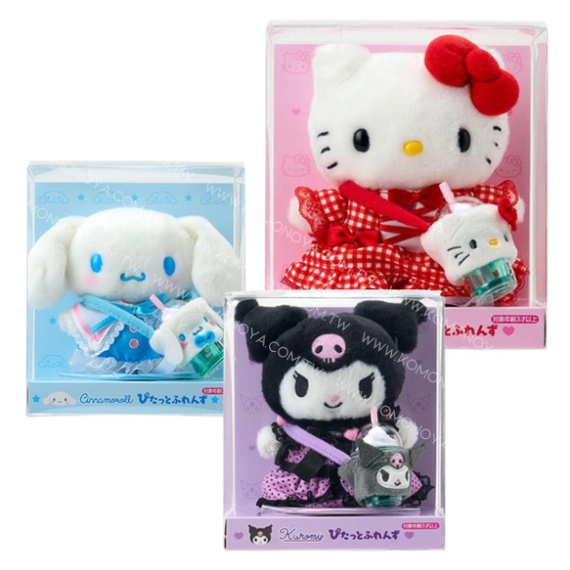 Sanrio 三麗鷗 拍照磁吸娃娃套組 S (換裝娃娃) Kitty 酷洛米 大耳狗