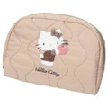 Sanrio 三麗鷗 皮質刺繡化妝包 (復古款) Kitty 雙子星 美樂蒂_3