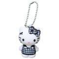 Sanrio 三麗鷗 Hello Kitty PVC造型鑰匙圈 (千鳥格)_3