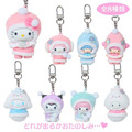 Sanrio 三麗鷗 植絨公仔吊飾 全套8入盲盒 (冬日造型)