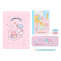 Sanrio 三麗鷗 雙子星 文具5入組 (復古系列)_1