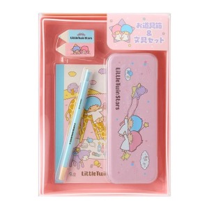 Sanrio 三麗鷗 雙子星 文具5入組 (復古系列)