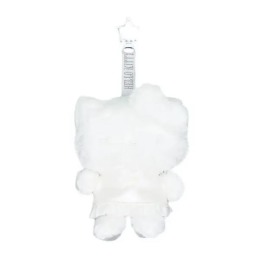 Sanrio 三麗鷗 Hello Kitty 絨毛玩偶吊飾 (純白蝴蝶結款)