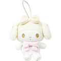 Sanrio 三麗鷗 絨毛吊飾娃娃 (冬季白色款) Kitty 美樂蒂 酷洛米_3