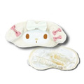 Sanrio 三麗鷗 絨毛造型眼罩 (冬季白色款) Kitty 美樂蒂 酷洛米 大耳狗_2